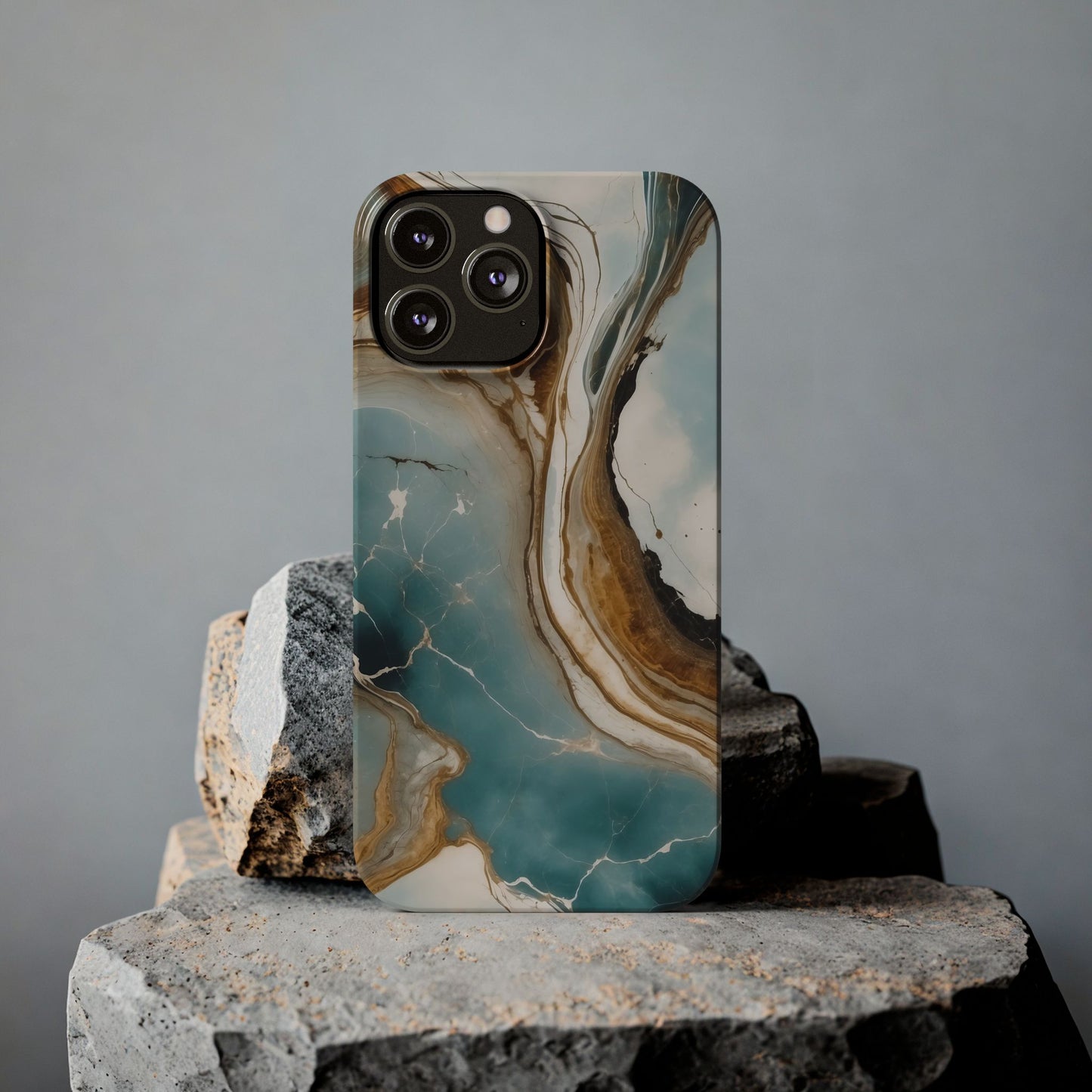 Marble Slim Phone Case, Stylish Protective Cover