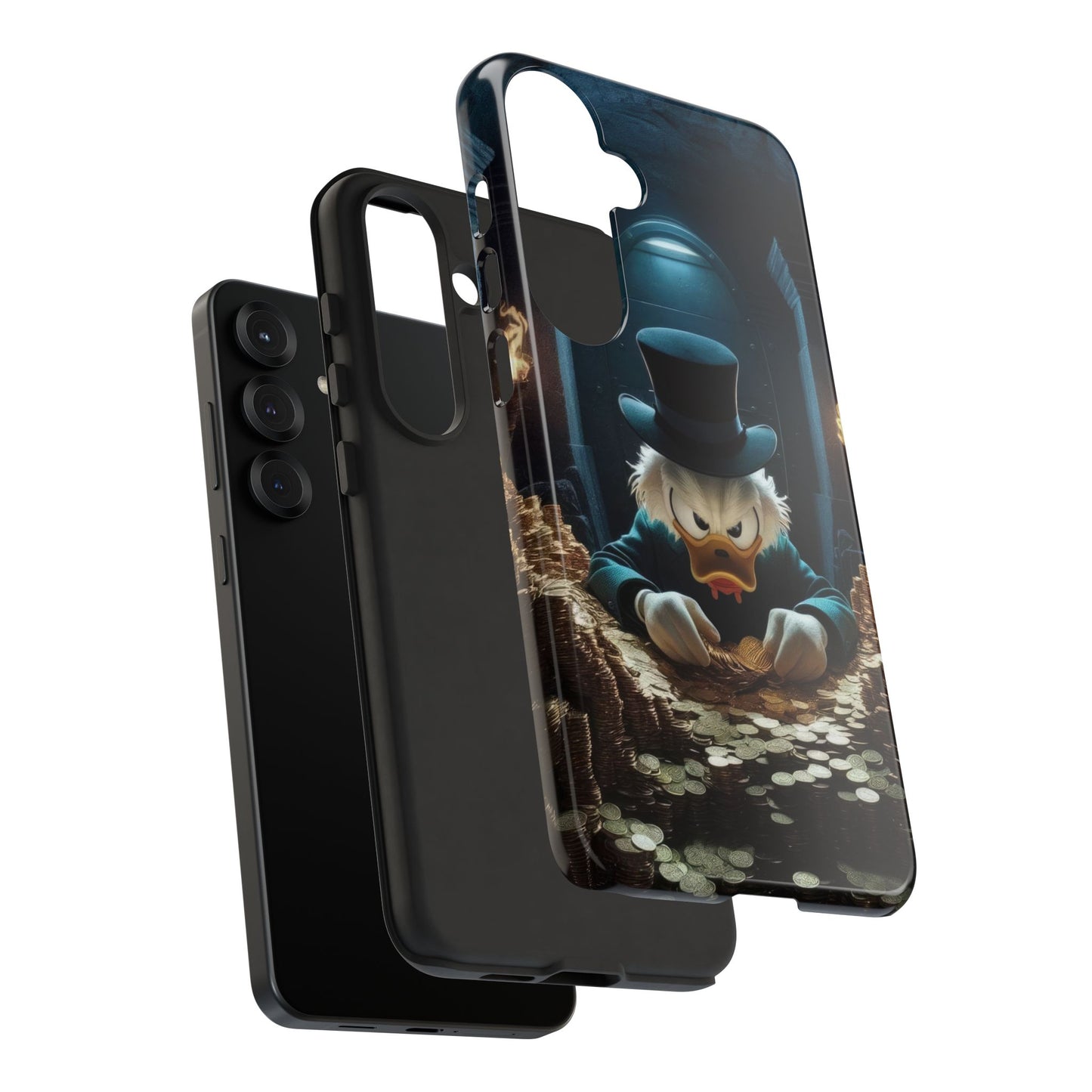 Scrooge McDuck Samsung Phone Case for Cartoon Lovers