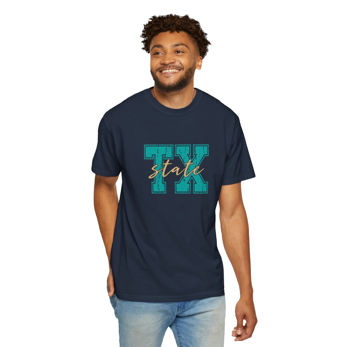 TX State Unisex Garment-Dyed T-shirt