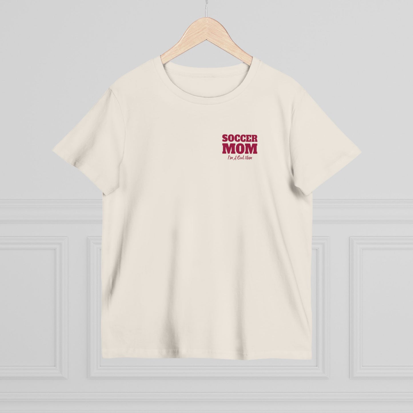 Soccer Mom I'm A Cool Mom Women’s Maple Tee