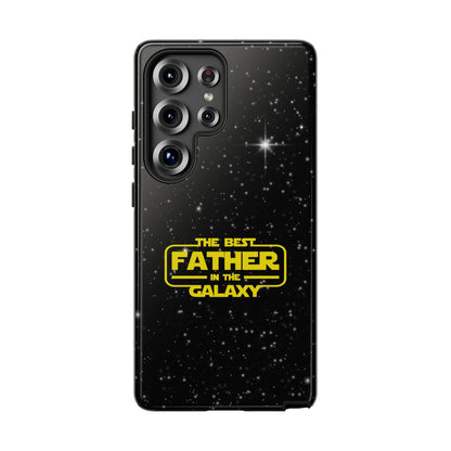 Galaxy-Themed Samsung Tough Case - Perfect Gift for the Best Father
