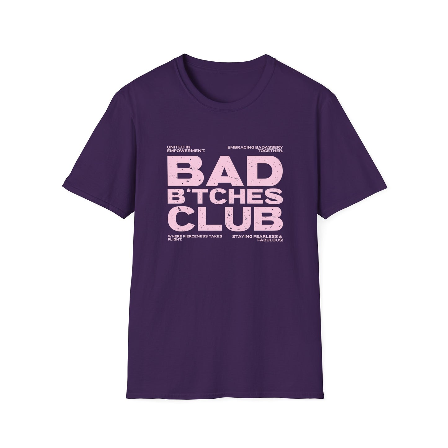 Bad B*tches Club Unisex Softstyle T-Shirt