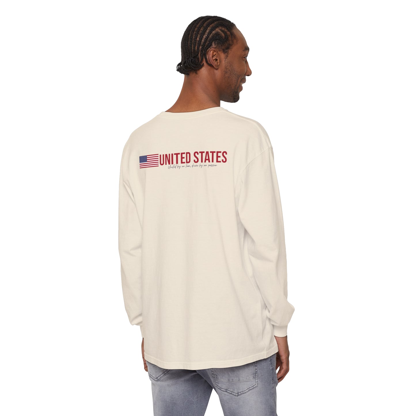 Patriotic Long Sleeve T-Shirt - One Nation, One Dream