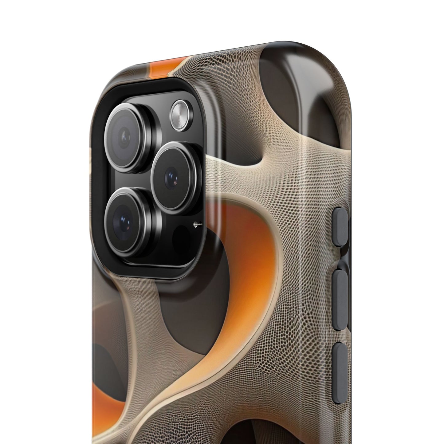 Stylish Magnetic Phone Cases, Abstract Geometric Design