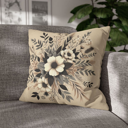 Autumn's Embrace Spun Polyester Square Pillowcase