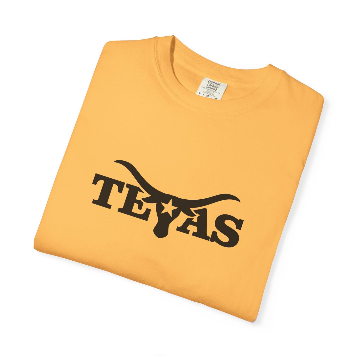 Texas Unisex Garment-Dyed T-Shirt - Cool Western Vibe for Everyday Wear