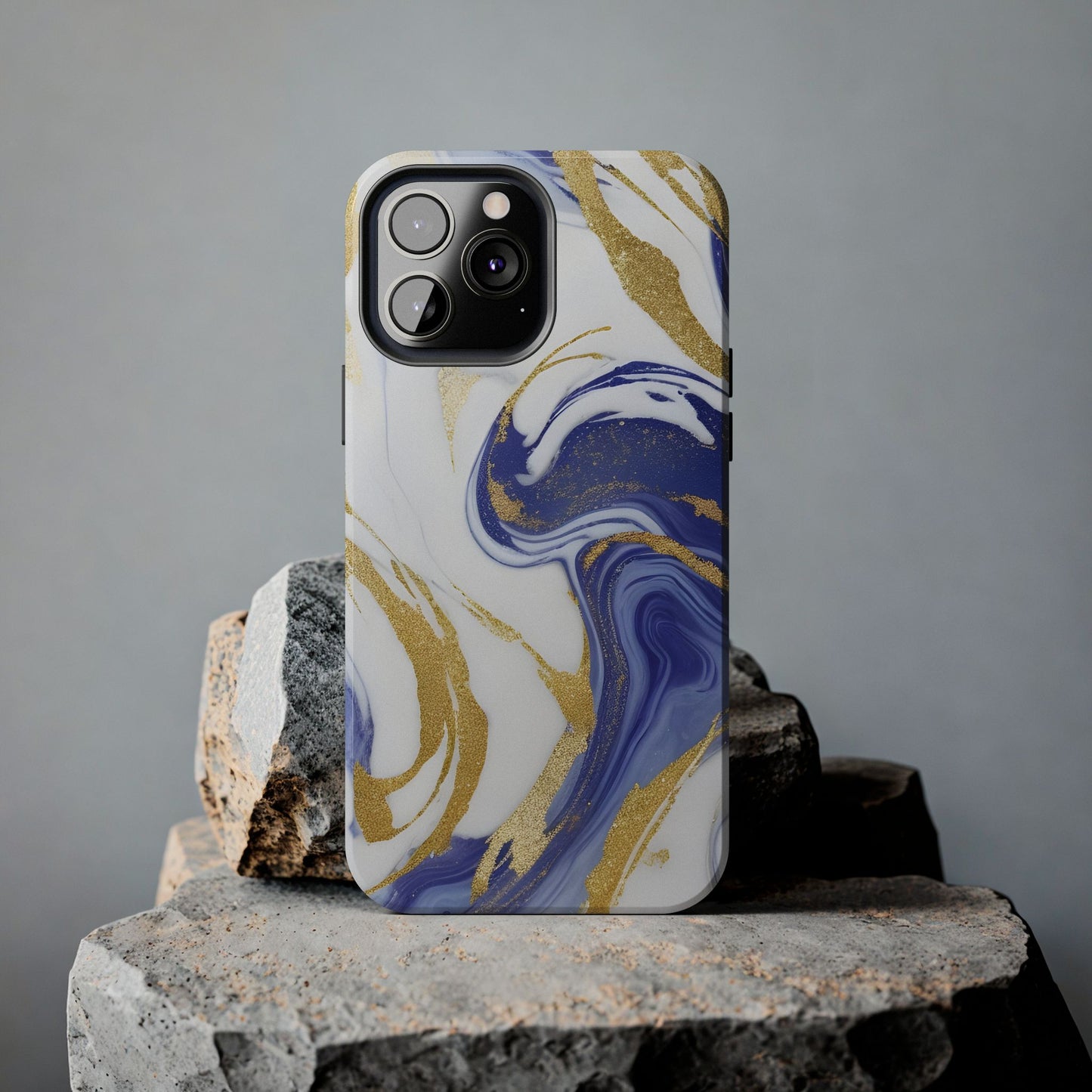 Elegant Marble Phone Case, Stylish Tech Accessory