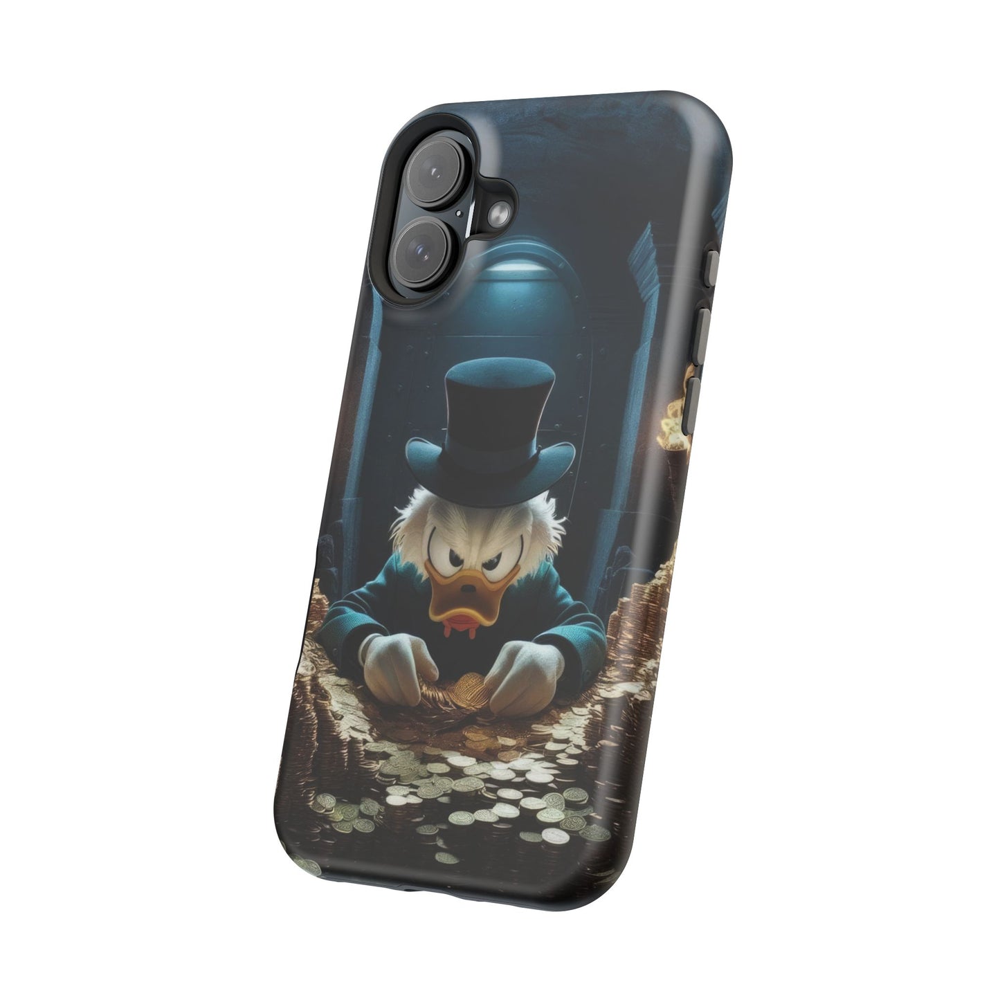 Magnetic Phone Case - Scrooge McDuck Design