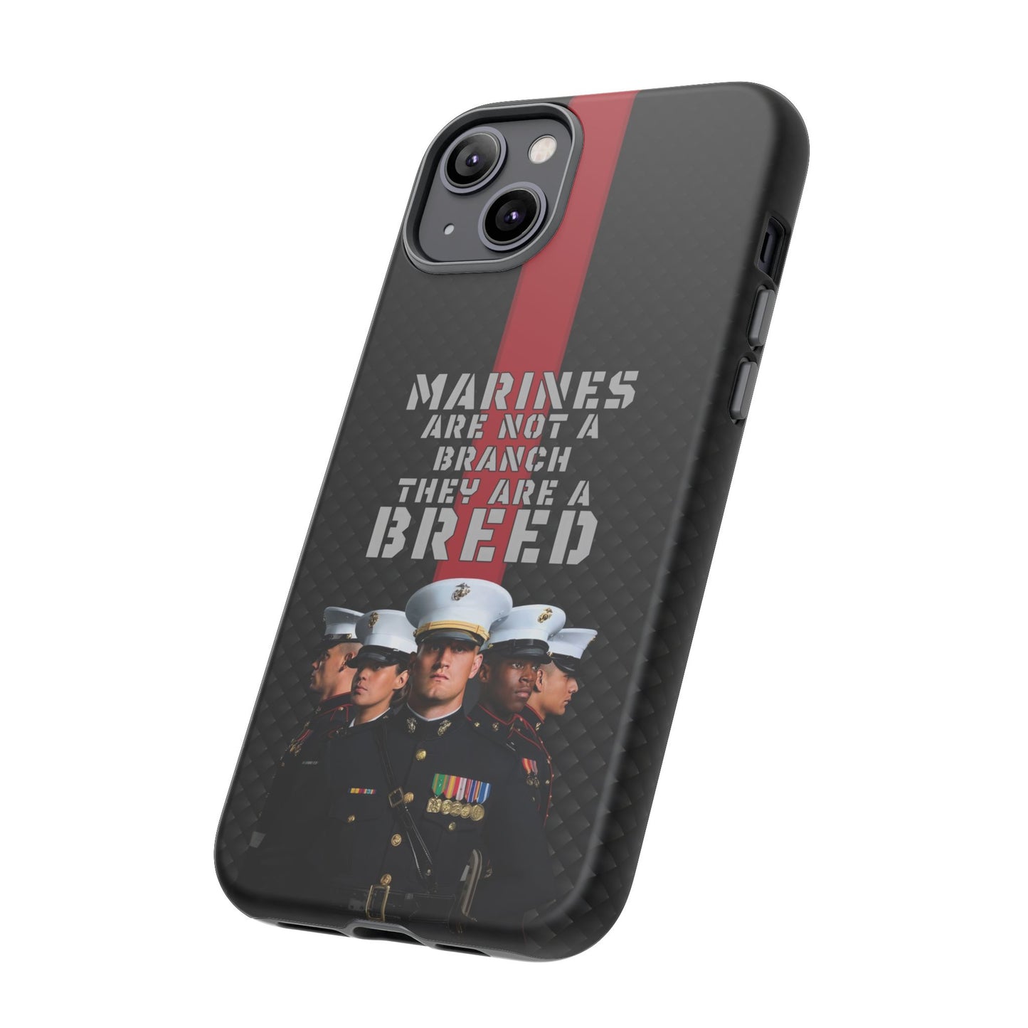 Marine Corps Tough iPhone Case - Proud Military Supporter