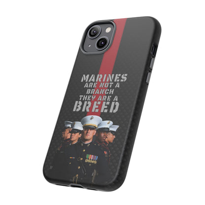 Marine Corps Tough iPhone Case - Proud Military Supporter