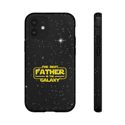 Galaxy-Themed iPhone Tough Case - Perfect Gift for the Best Father