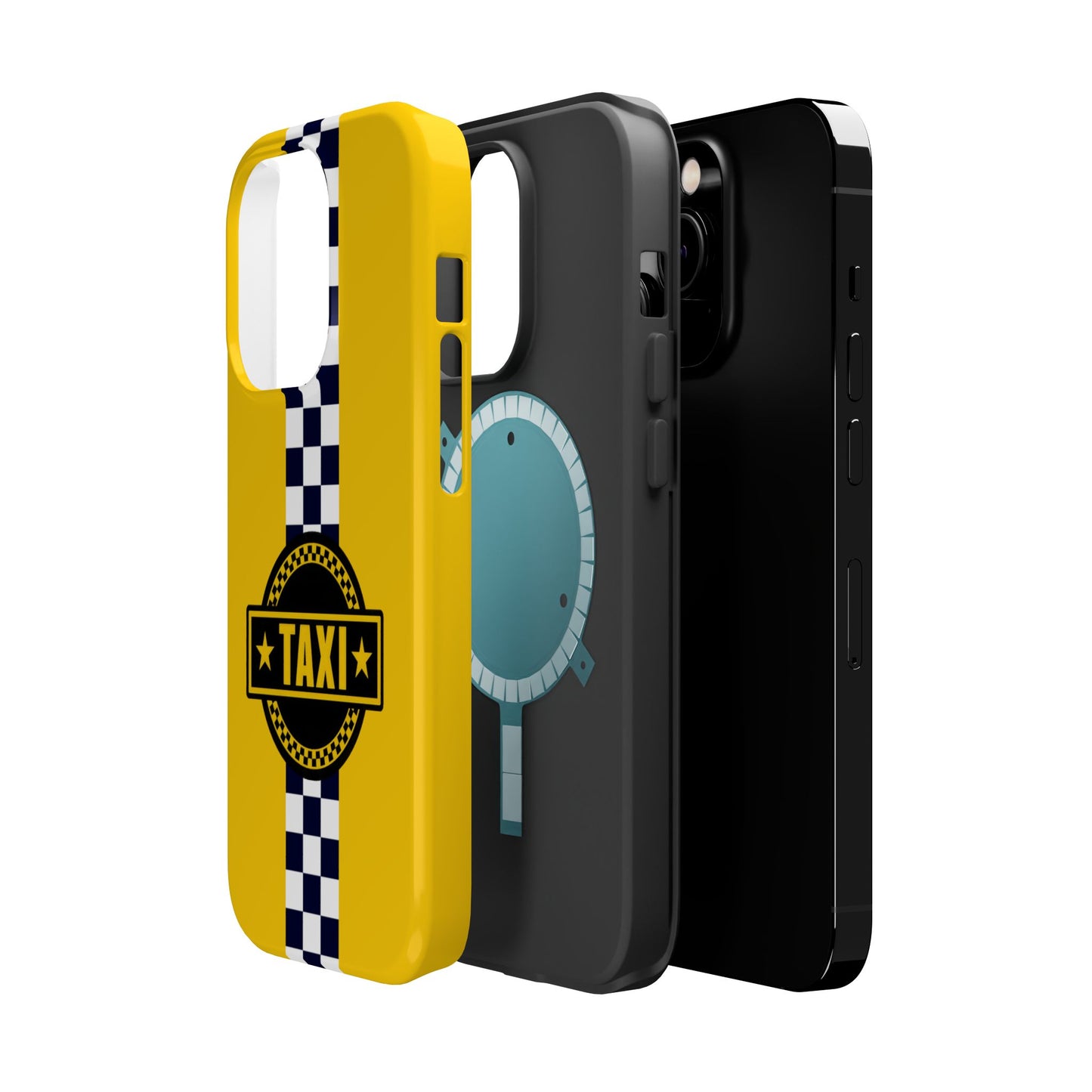 City Taxi Magnetic iPhone Cases