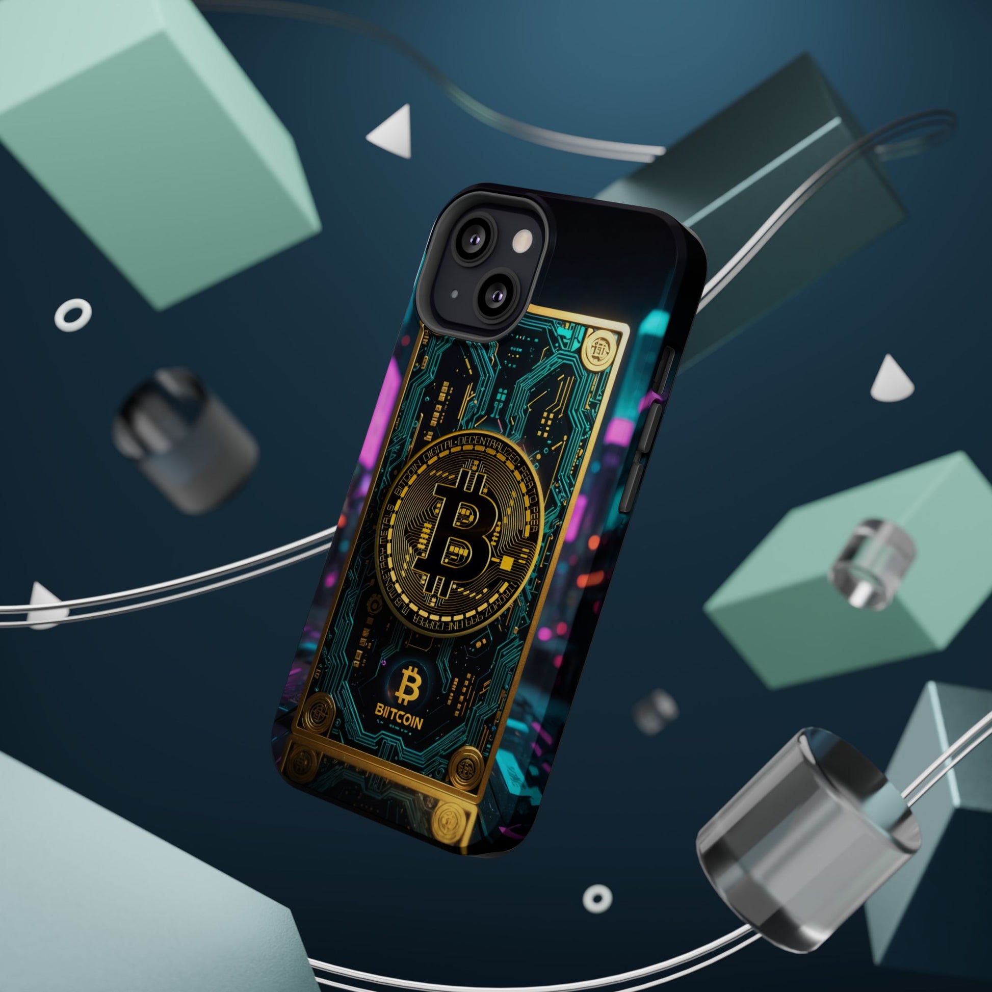 Bitcoin Magnetic Phone Case, Unique Phone Cover