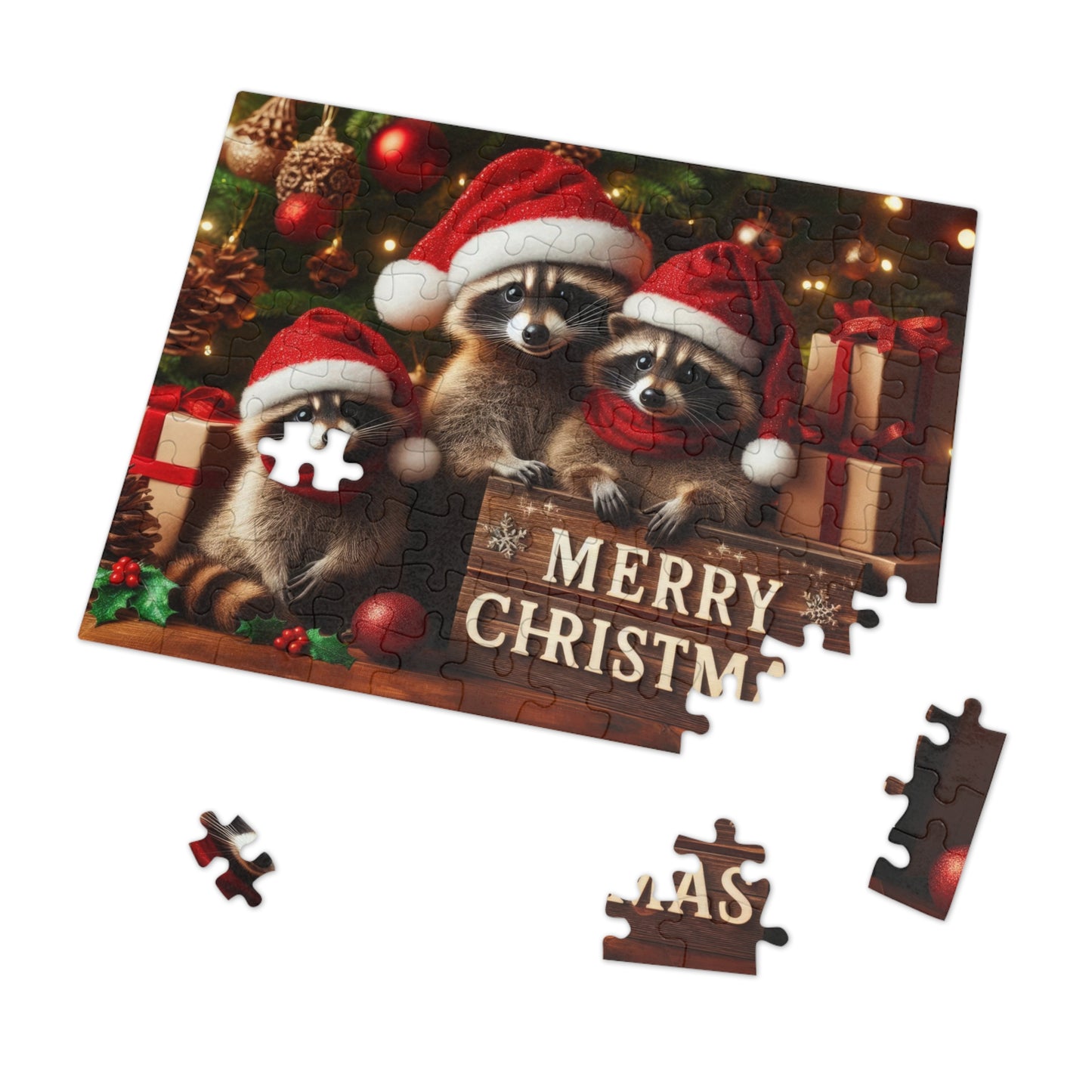 Santa’s Bandits Jigsaw Puzzle (110, 252, 500-Piece)