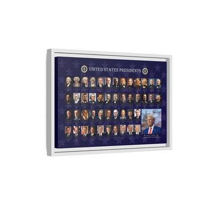 Presidential Portraits Canvas Art Print / Framed