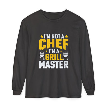 Grill Master Long Sleeve T-Shirt - Perfect Gift for BBQ Lovers