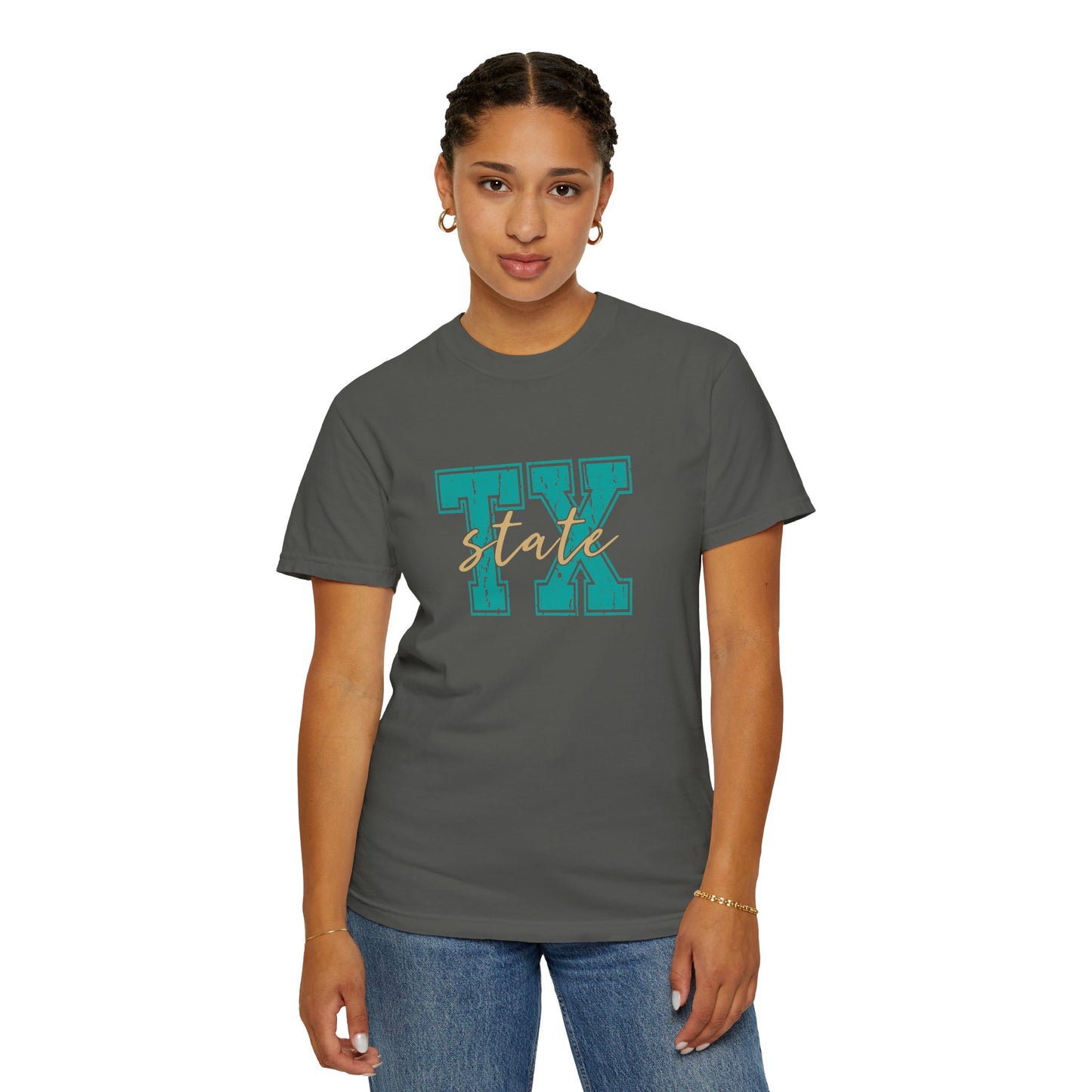 TX State Unisex Garment-Dyed T-shirt