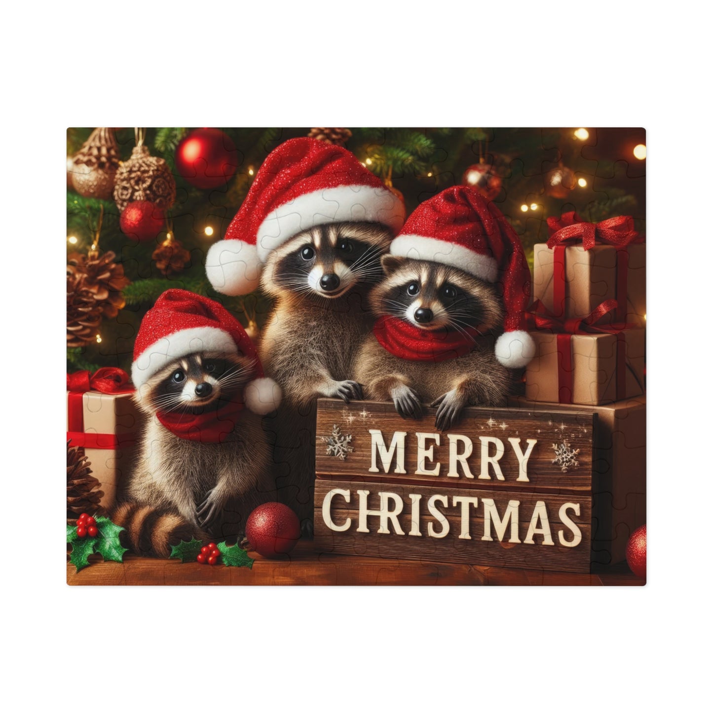 Santa’s Bandits Jigsaw Puzzle (110, 252, 500-Piece)