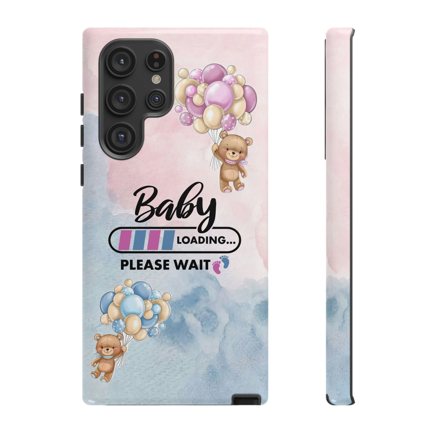 Cute Baby Loading Tough Case - Maternity Phone Cover