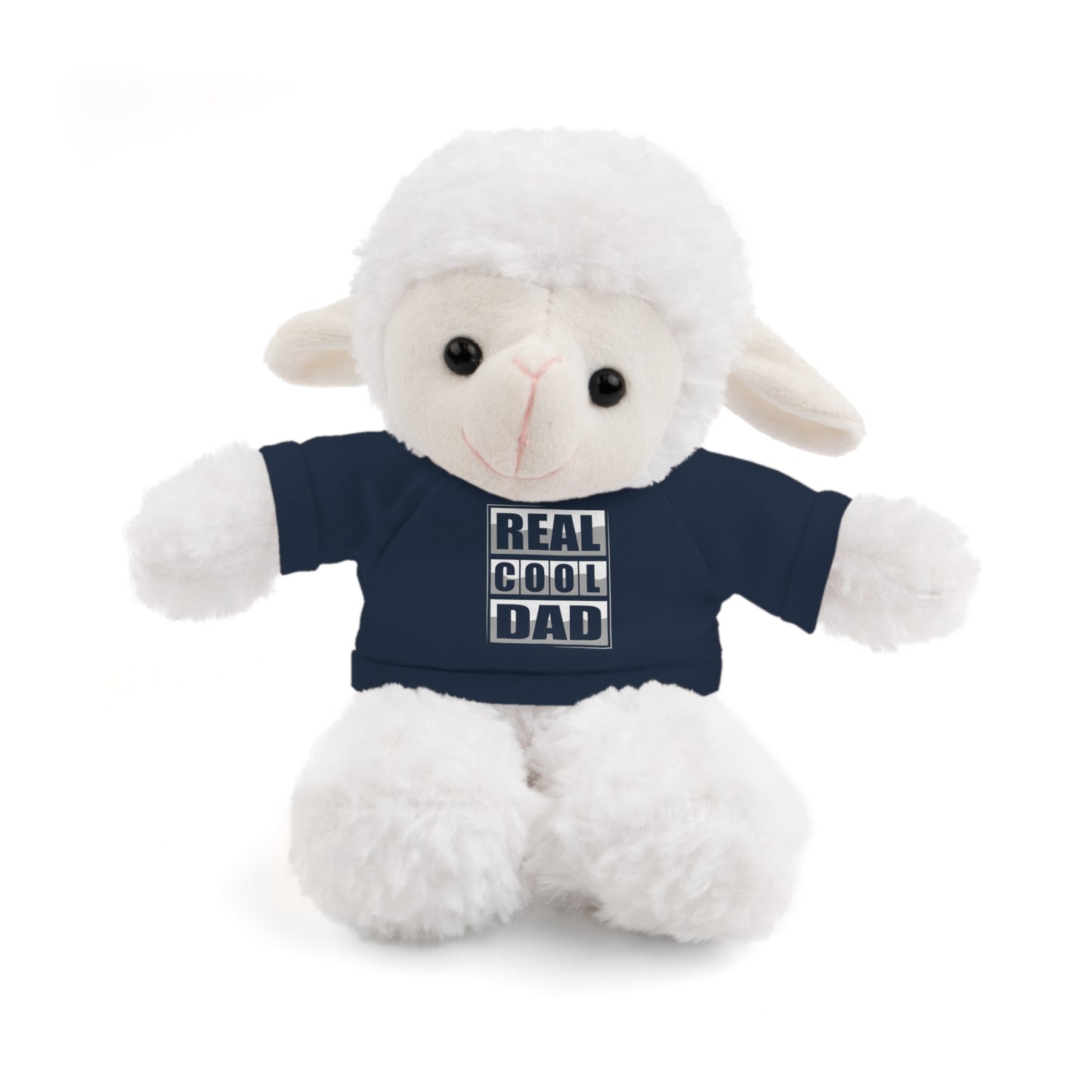 Stuffed Animal Toy with Tee - Real Cool Dad Cuddly Plush for Dads