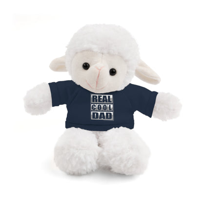 Stuffed Animal Toy with Tee - Real Cool Dad Cuddly Plush for Dads