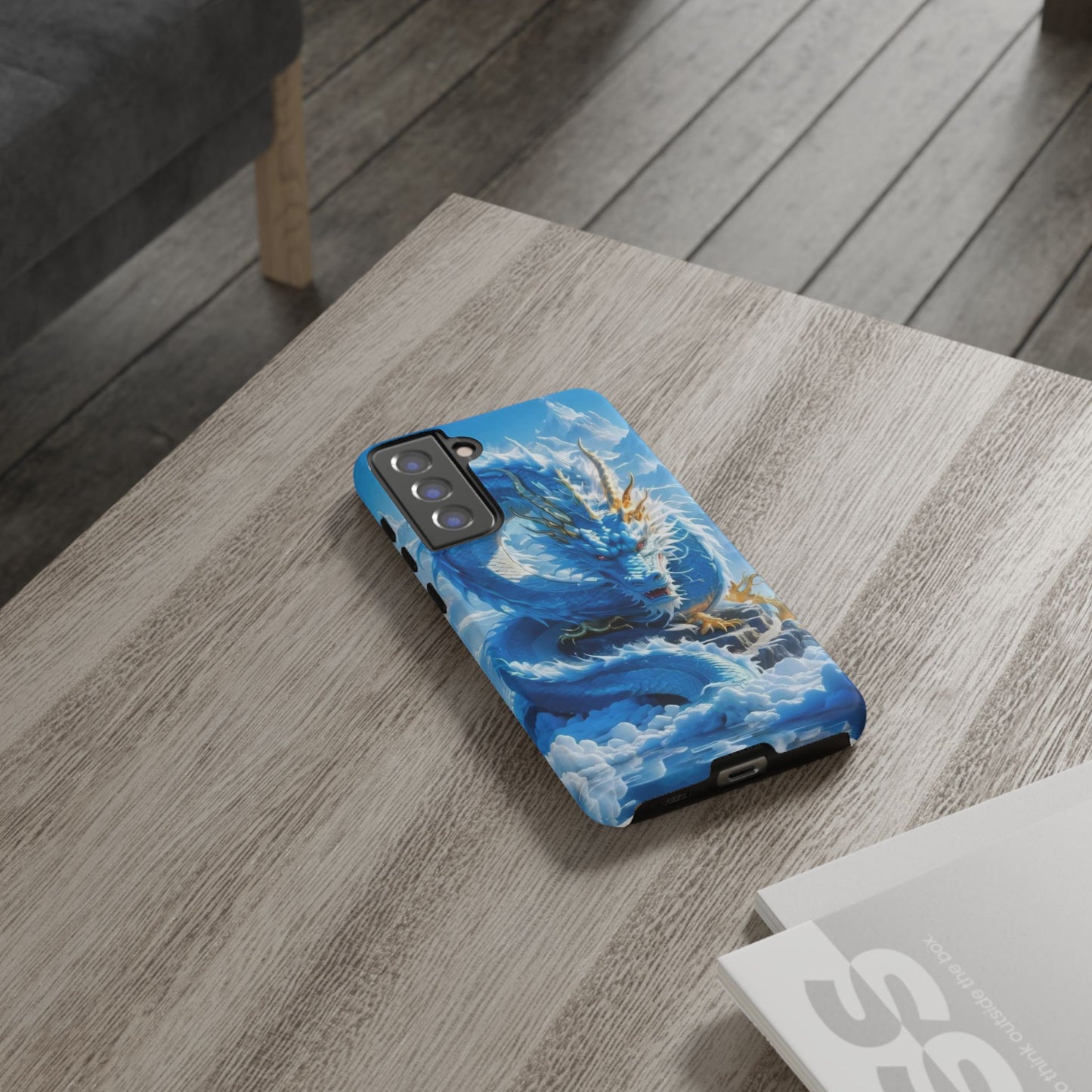 Ice Dragon Samsung Phone Case Fantasy Phone Cover