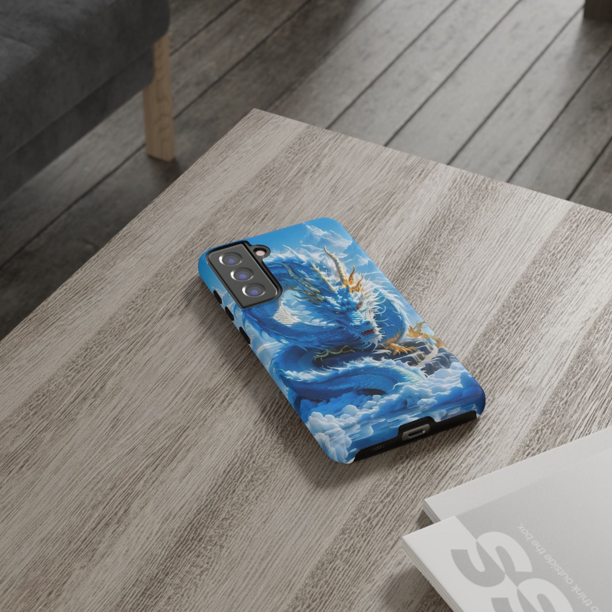 Ice Dragon Samsung Phone Case Fantasy Phone Cover