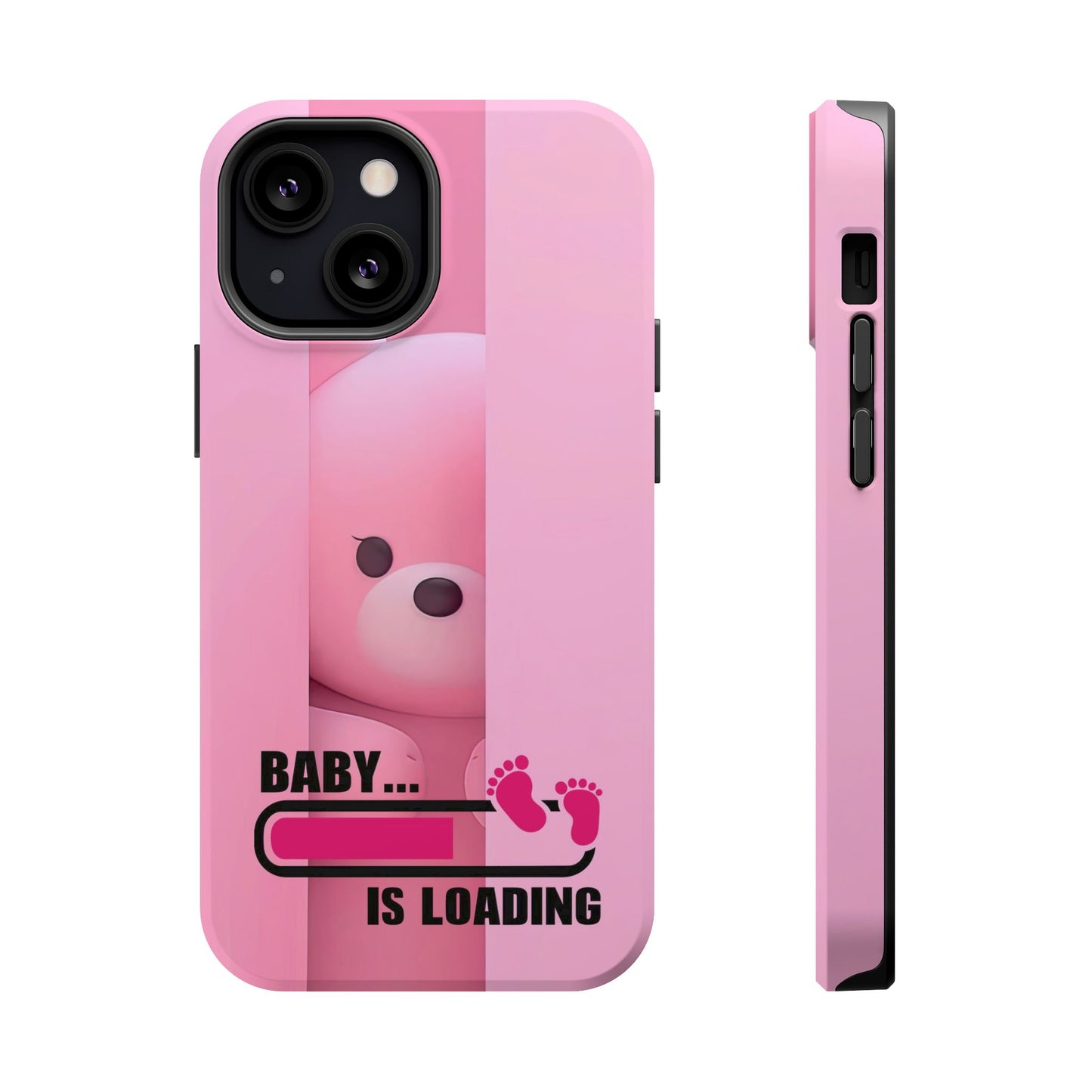 Cute Baby Loading Magnetic Phone Case, Expecting Parents Gift