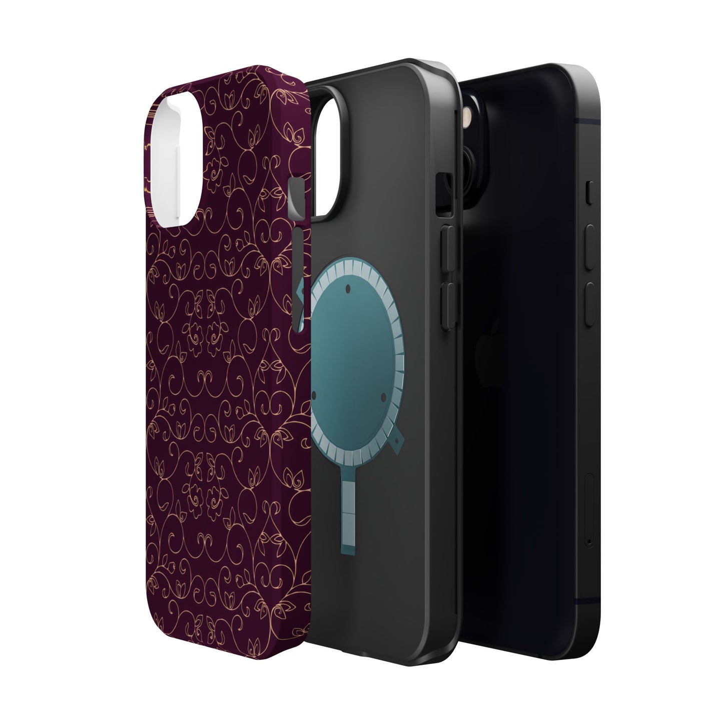 Luxury Serial Magnetic Phone Case, Royal