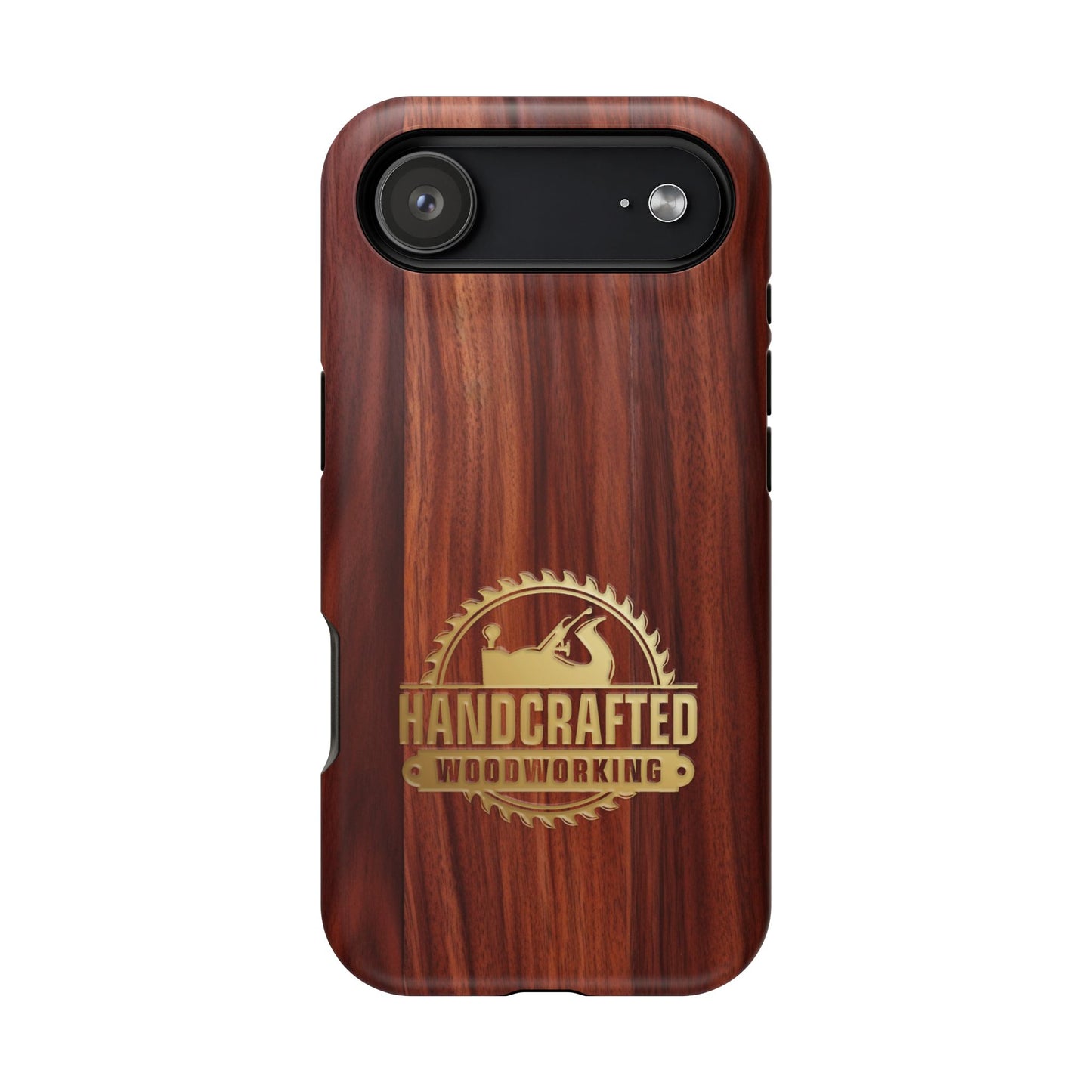 Woodworking Logo Magnetic iPhone Case