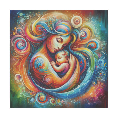 Warmth of Motherhood - Canvas Print