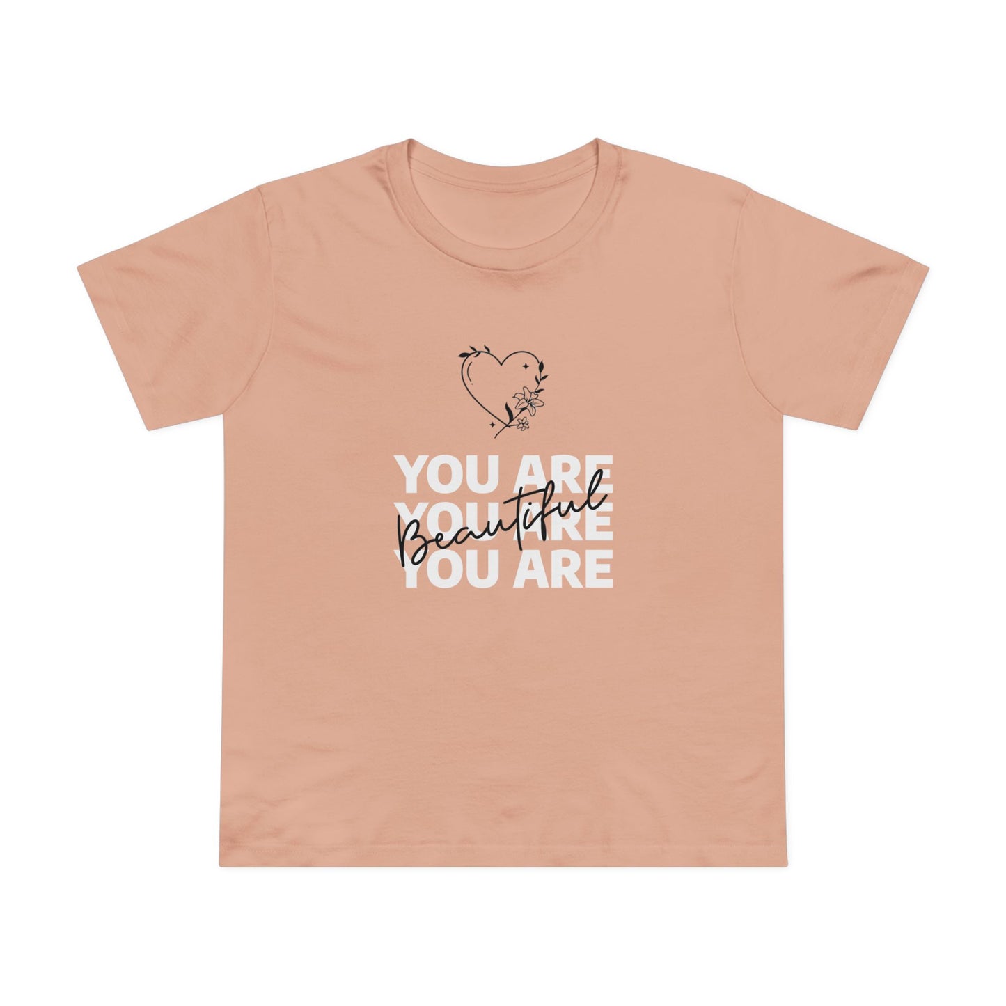 You Are Beautiful Women’s Maple Tee