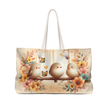 Charming Chirpers Weekender Bag