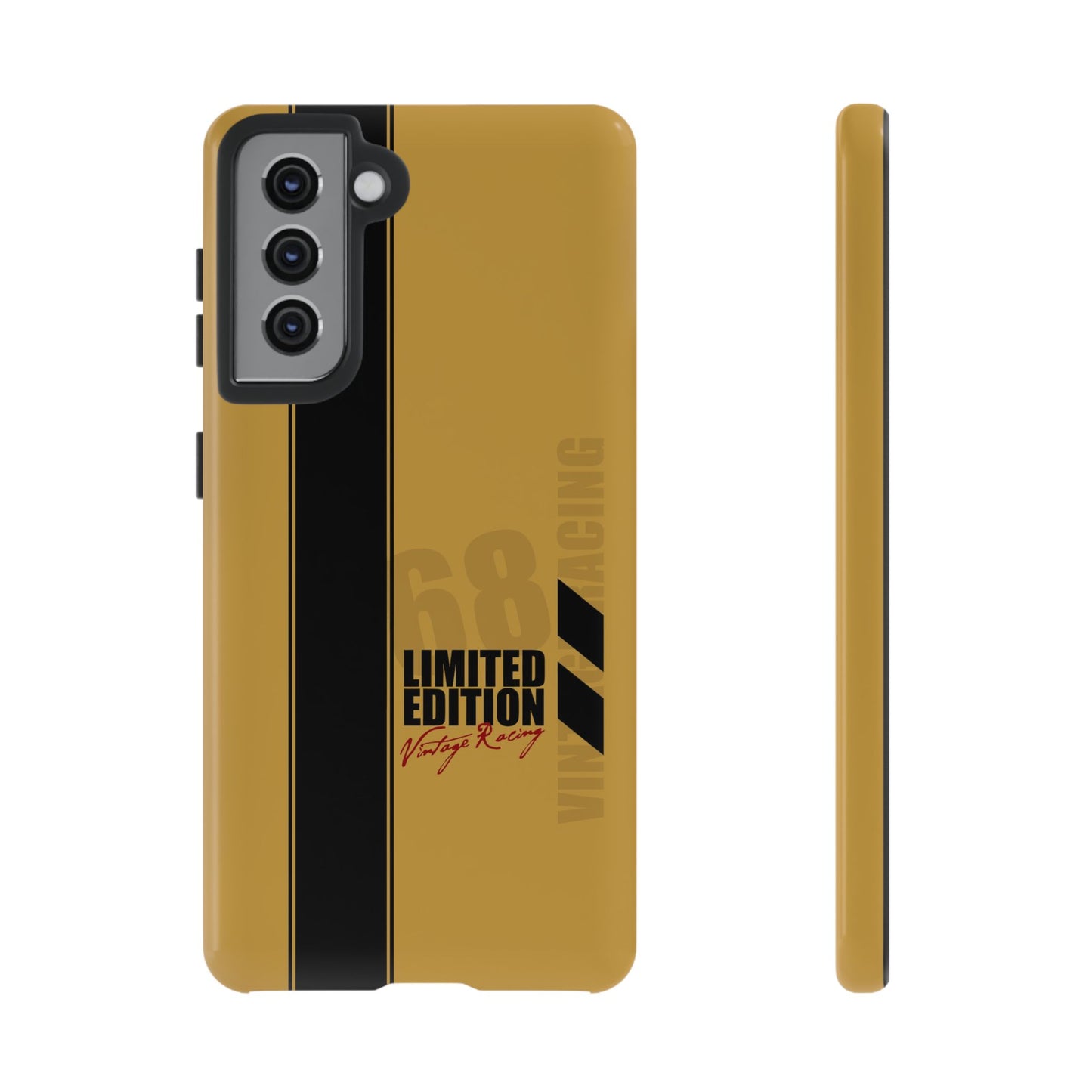 Vintage Racing 68 Tough Case, Retro Racecar Design