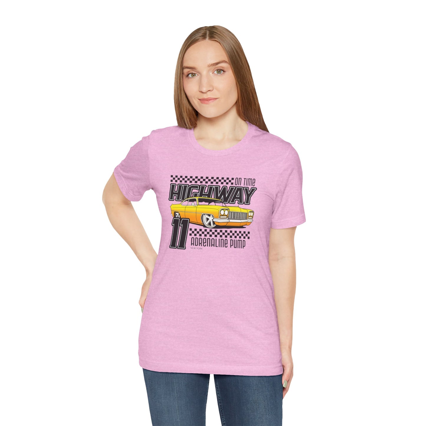 On Time Highway Adrenaline Pump Unisex Jersey Short Sleeve Tee