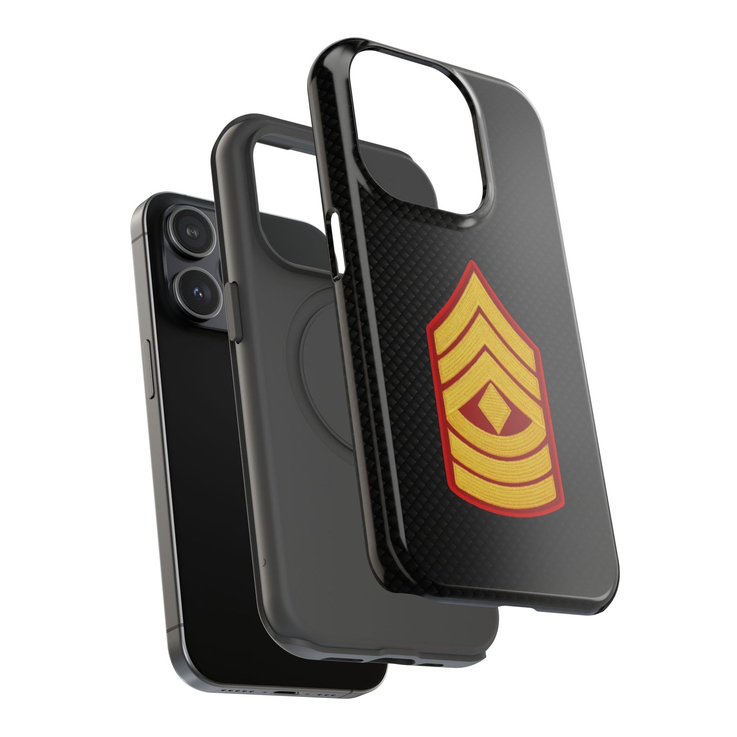 Rank Insignia Impact-Resistant Cases, First Sergeant