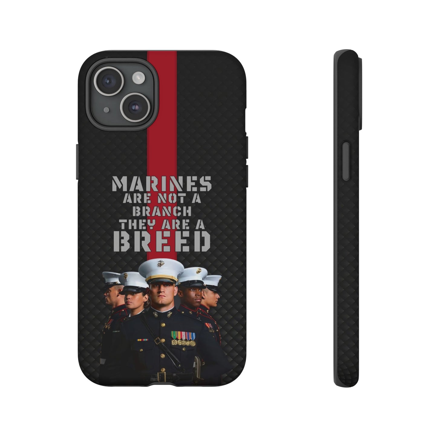 Marine Corps Tough iPhone Case - Proud Military Supporter