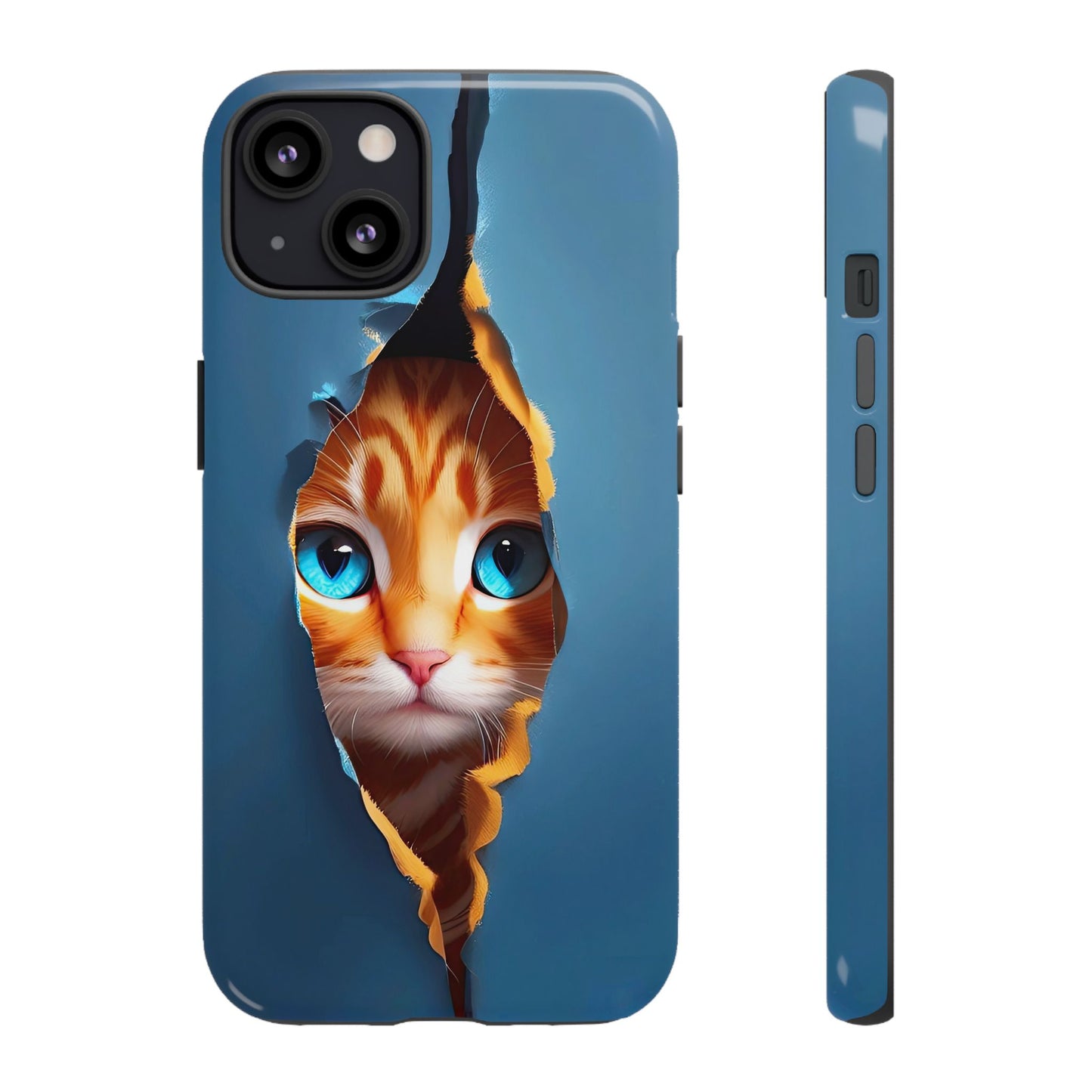 Curious Kitten Tough  Case for iPhone