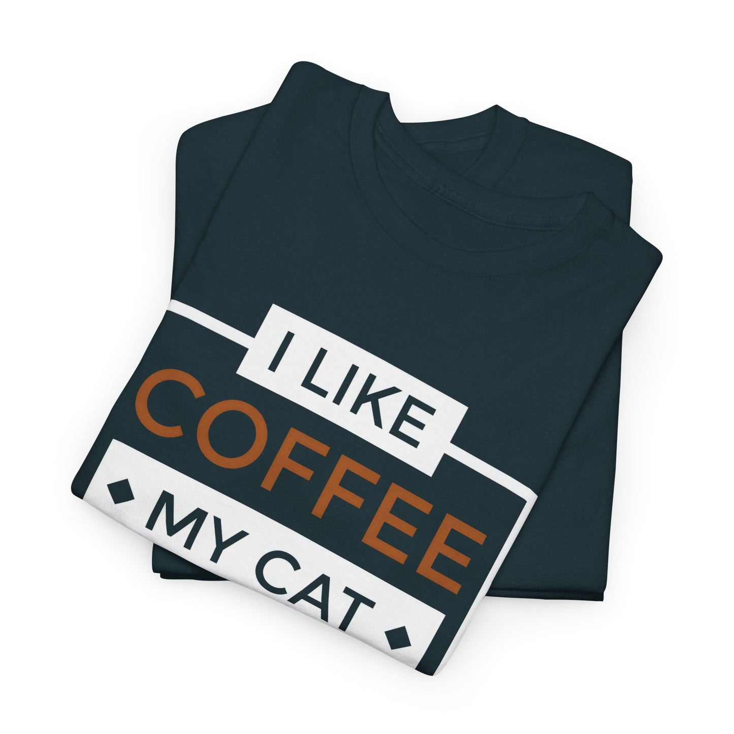 Jakers Coffee Cat Lover T-shirt, Funny Graphic Tee, Gift for Cat Owners, Cat Mom Shirt, Introvert Tee, Gift for Cat Lovers