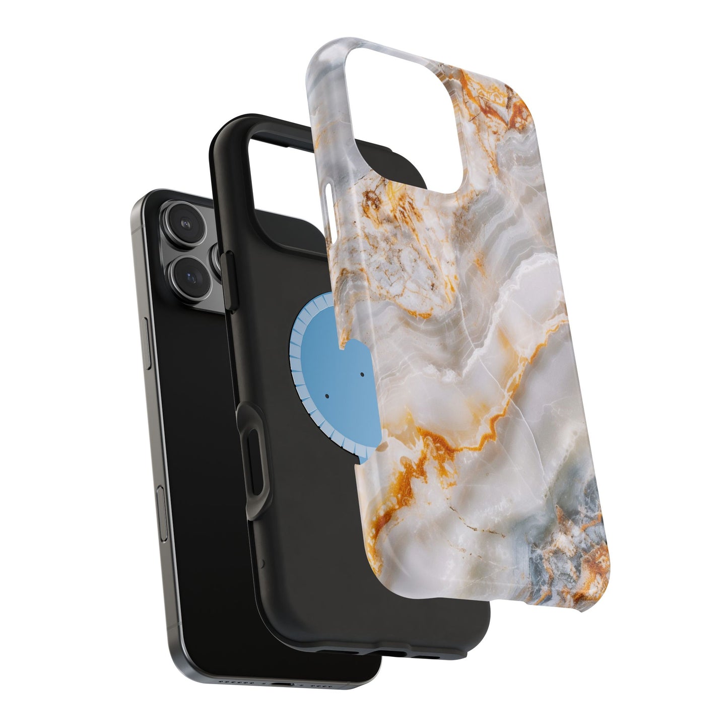 Pure Elegance Marble Magnetic iPhone Case, Stylish & Trendy Accessories