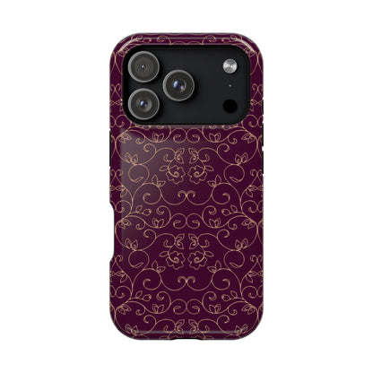 Luxury Serial Magnetic Phone Case, Royal