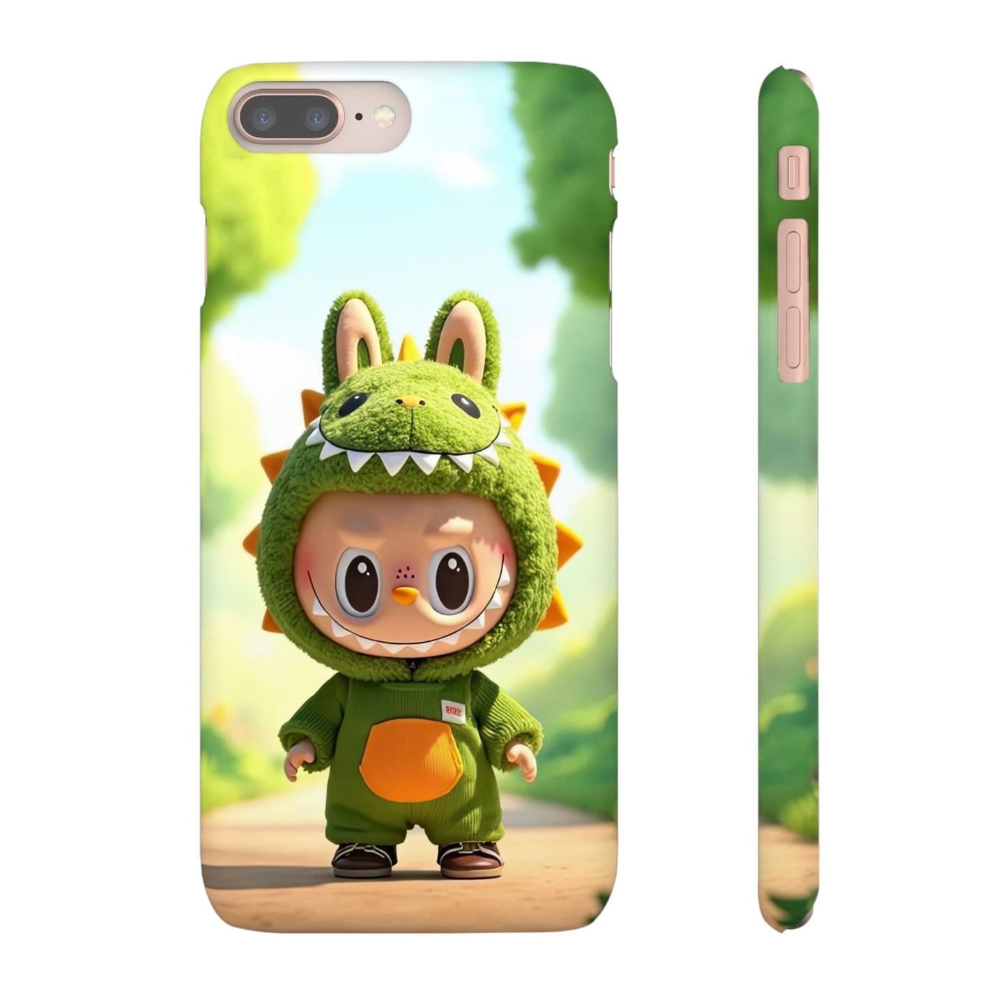The Monsters Snap Case for iPhone Models – Playful Dinosaur Design