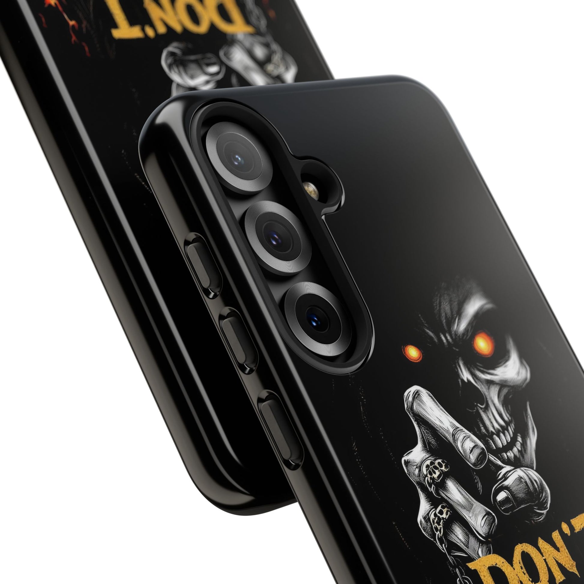 Skull Samsung Tough Cases, Don't Touch My Phone Cover,