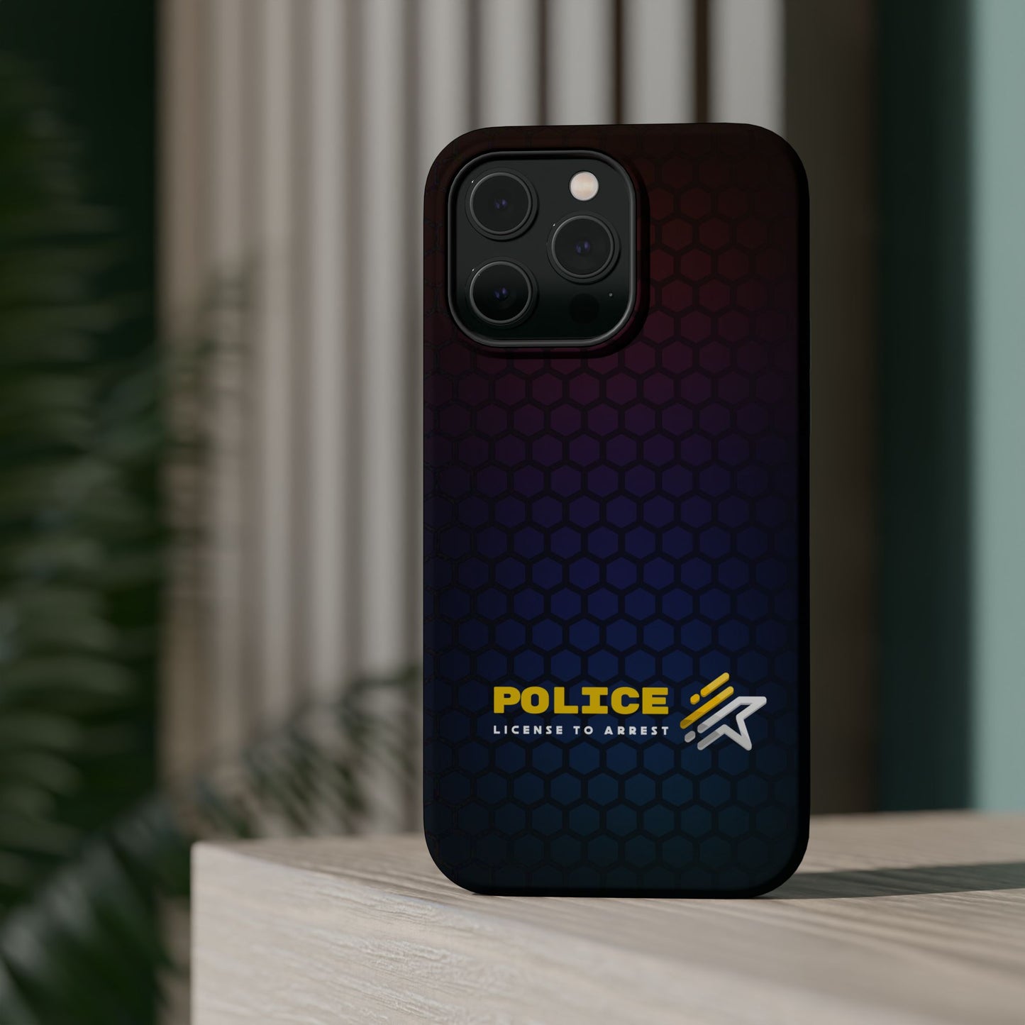 Police Magnetic iPhone Cases, License To Arrest