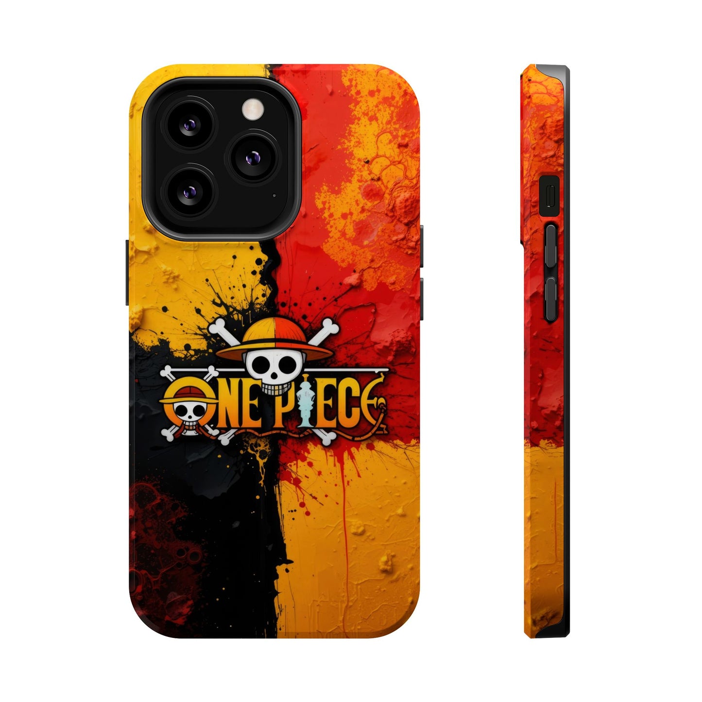 One Piece Vibrant Magnetic iPhone Cases, Anime Accessories