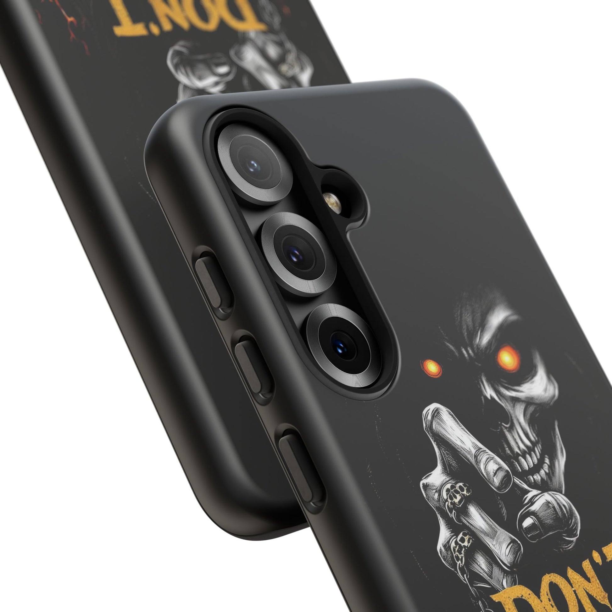 Skull Samsung Tough Cases, Don't Touch My Phone Cover,