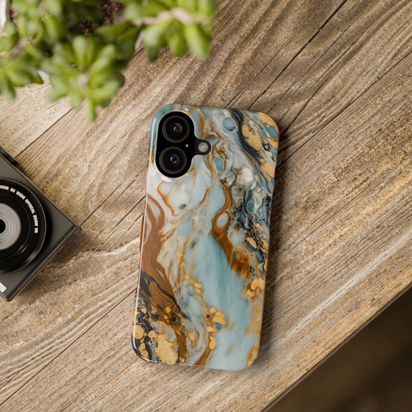 Elegant Marble Slim iPhone Case