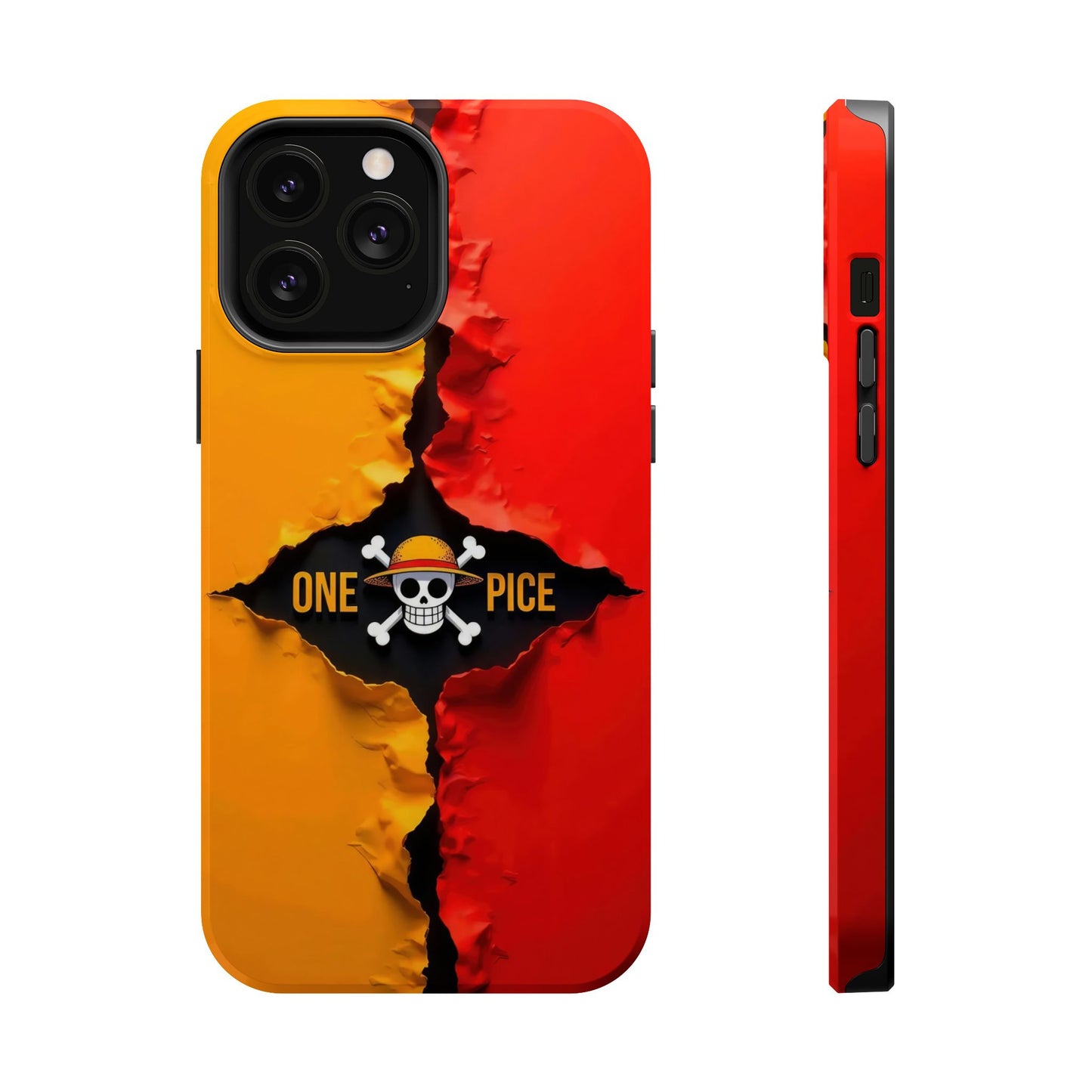Bold One Piece Magnetic Tough Cases, Anime Phone Cover
