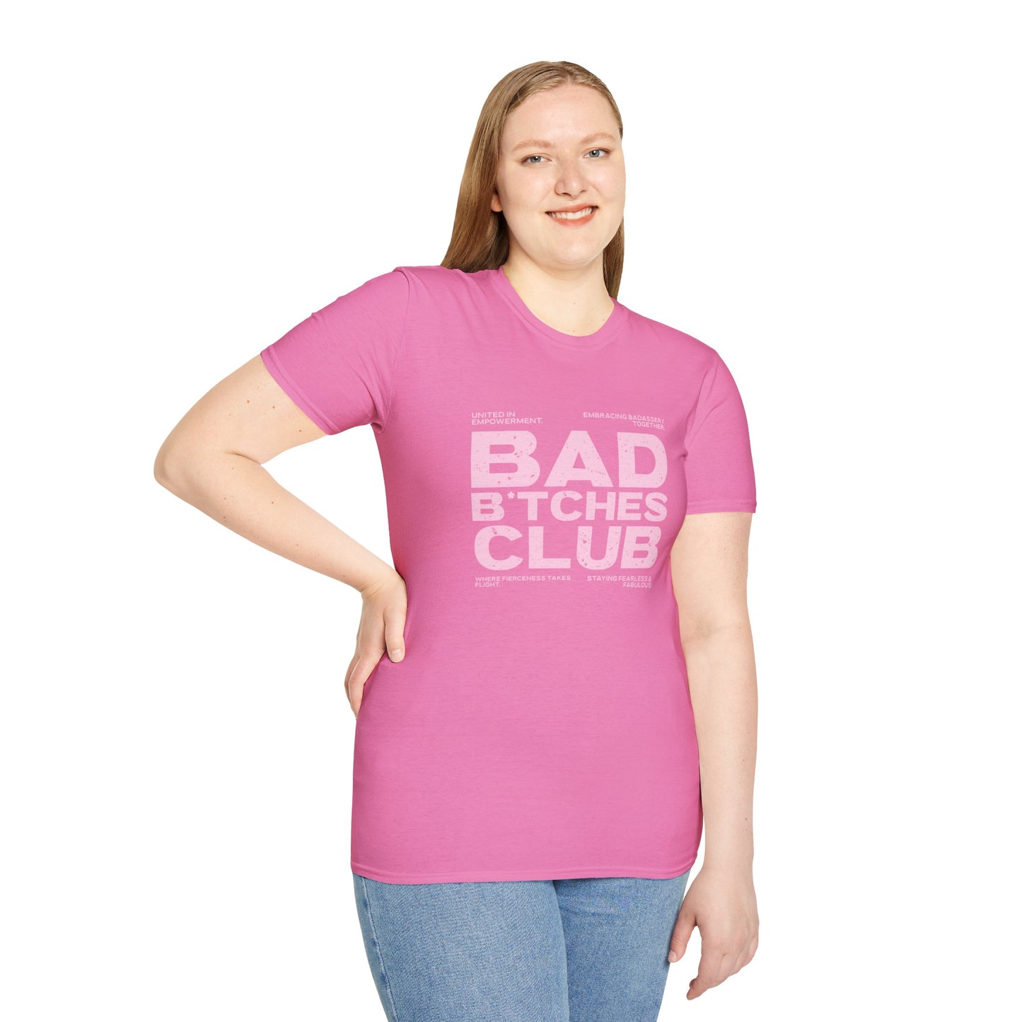 Bad B*tches Club Unisex Softstyle T-Shirt