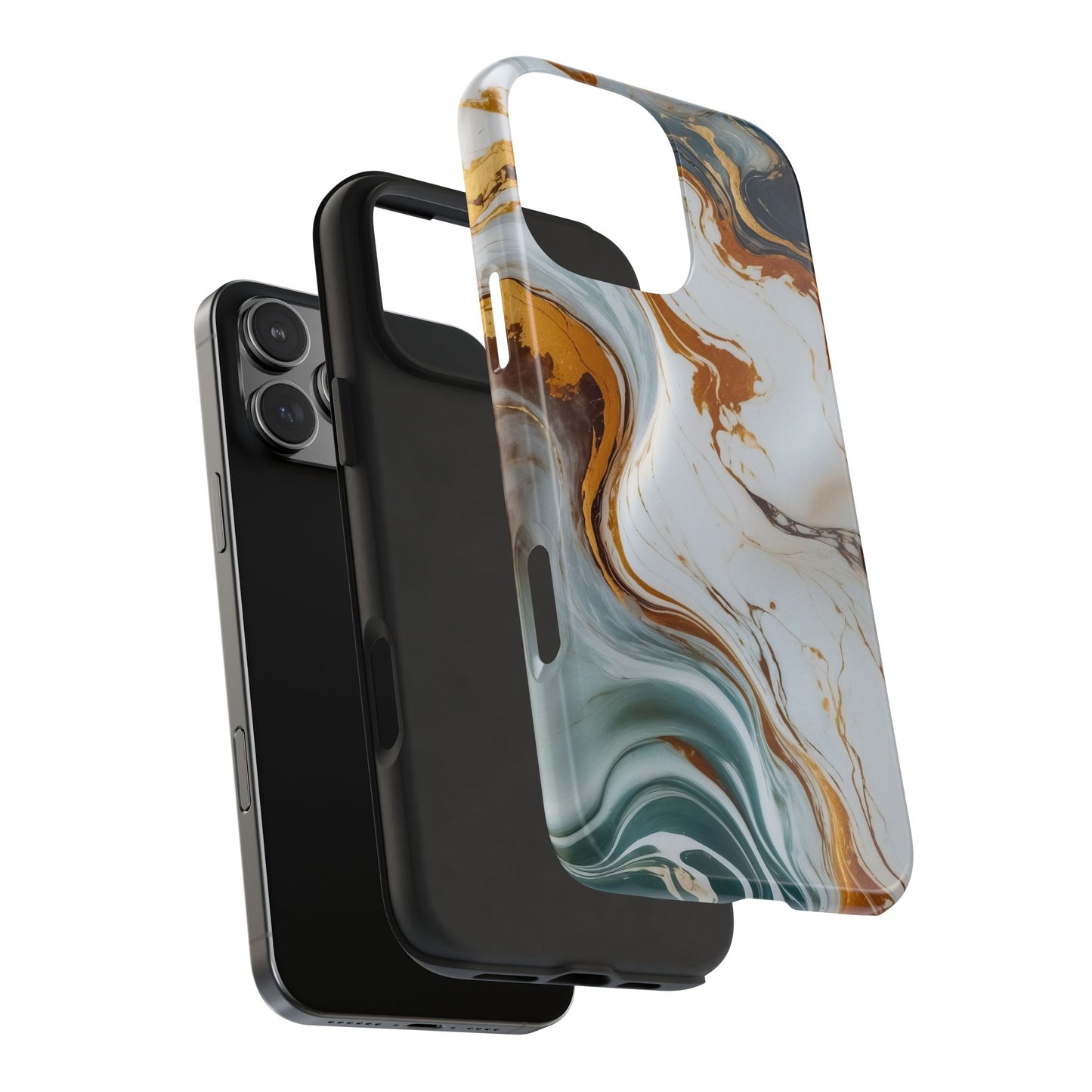 Marble Tough iPhone Case, Stylish Protective Case